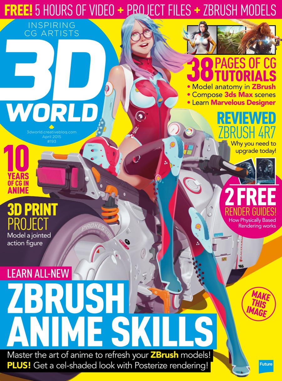 3d world magazine september 2015