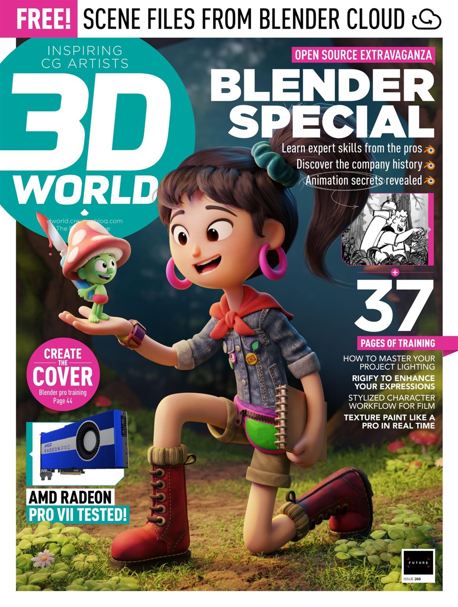 3d world magazine january