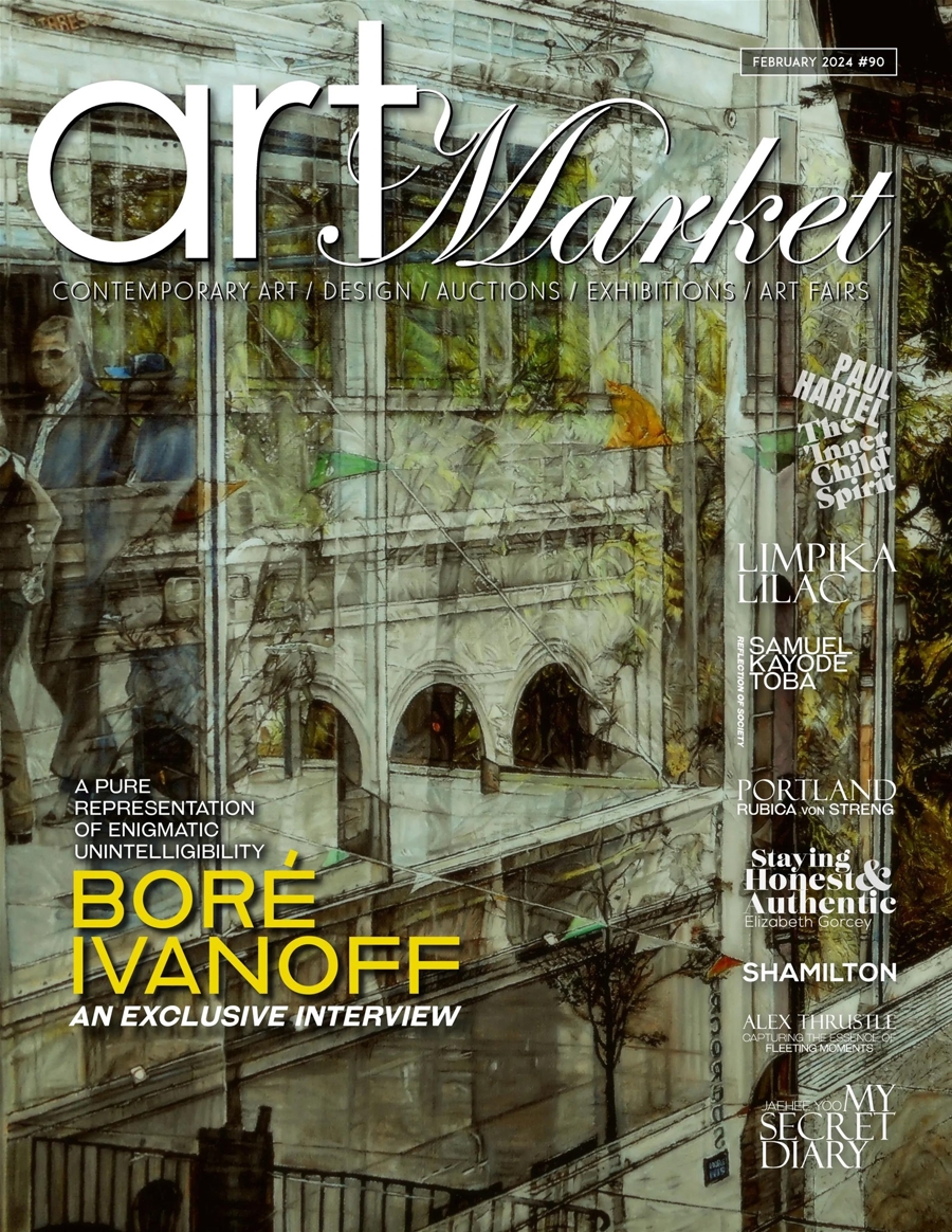 art market magazine february 2024 cover