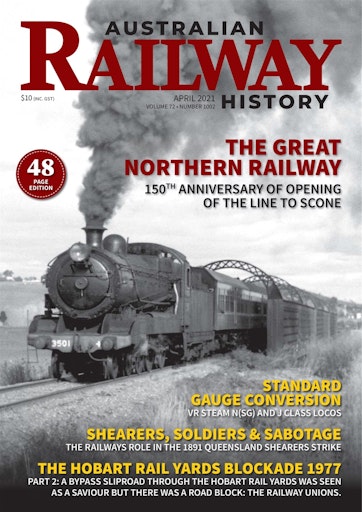 Australian Railway History Magazine April 21 Subscriptions Pocketmags