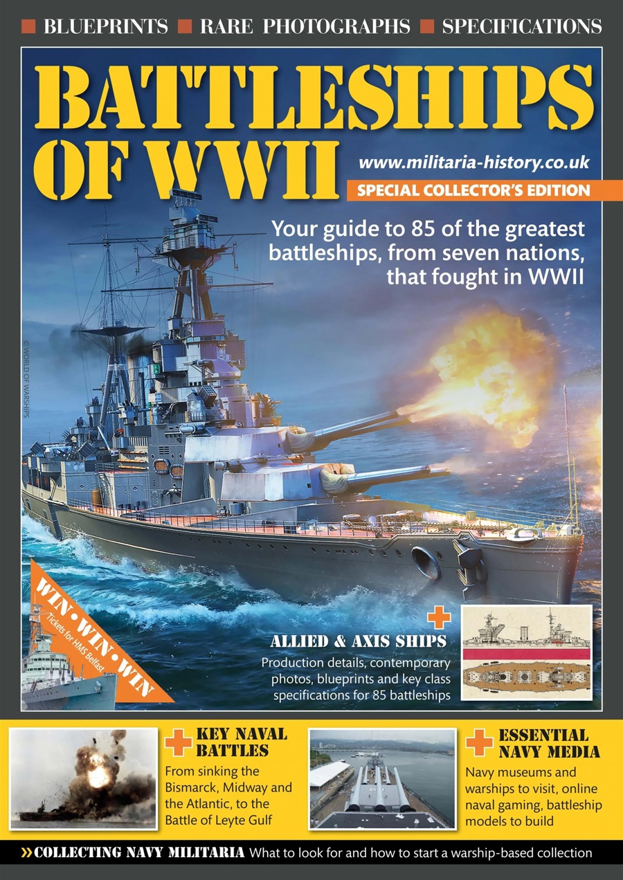 battleships of wwii magazine battleships of wwii cover