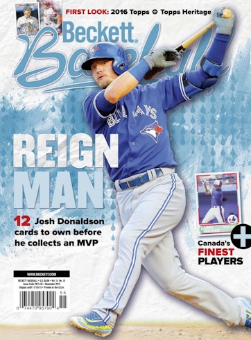 Beckett Baseball Magazine - November 2015 Back Issue