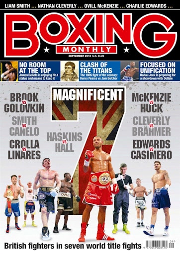 Boxing Monthly Preview