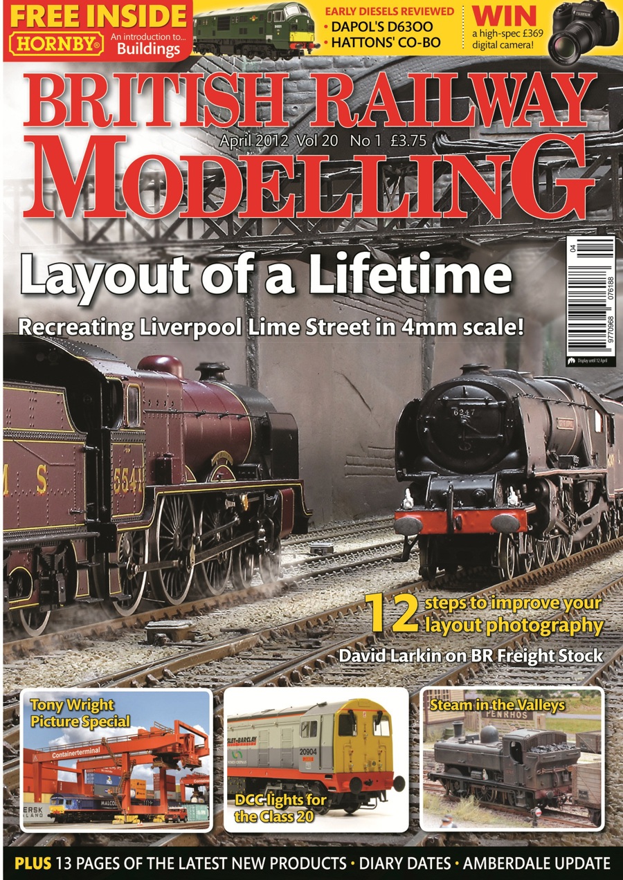 British Railway Modelling BRM Model Rail Magazines from 2012 