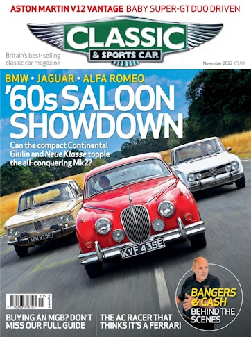 Classic & Sports Car Magazine - Nov-22 Subscriptions | Pocketmags