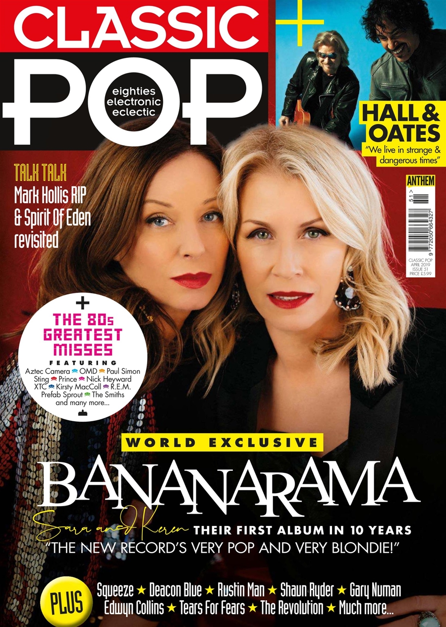classic pop magazine apr 2019 bananarama cover
