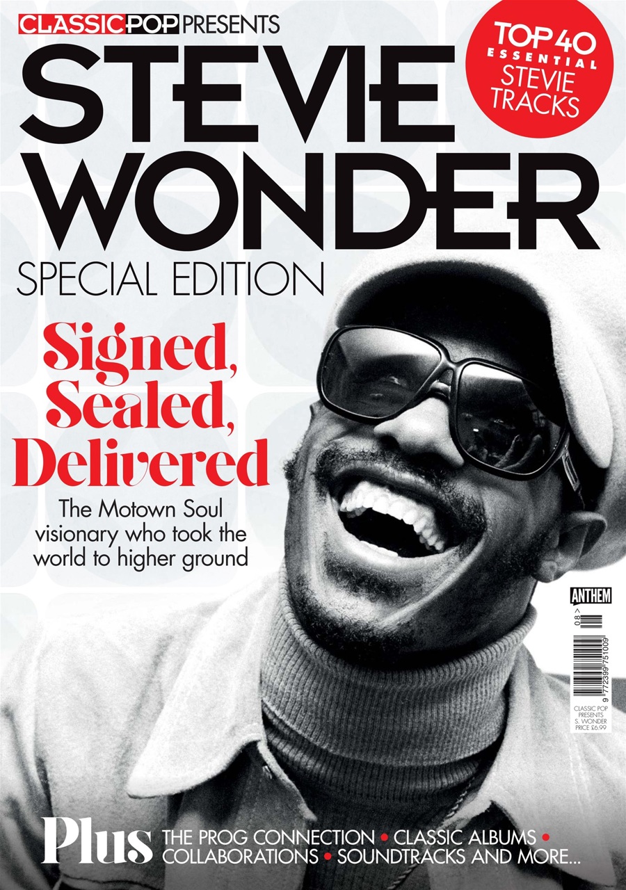 Classic Pop Presents Magazine - Stevie Wonder Back Issue