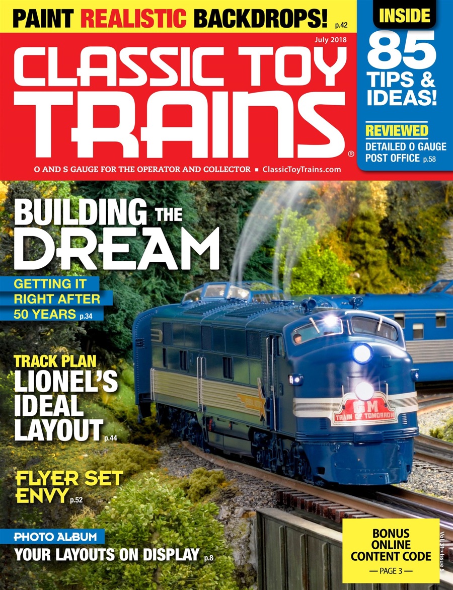 classic toy trains magazine