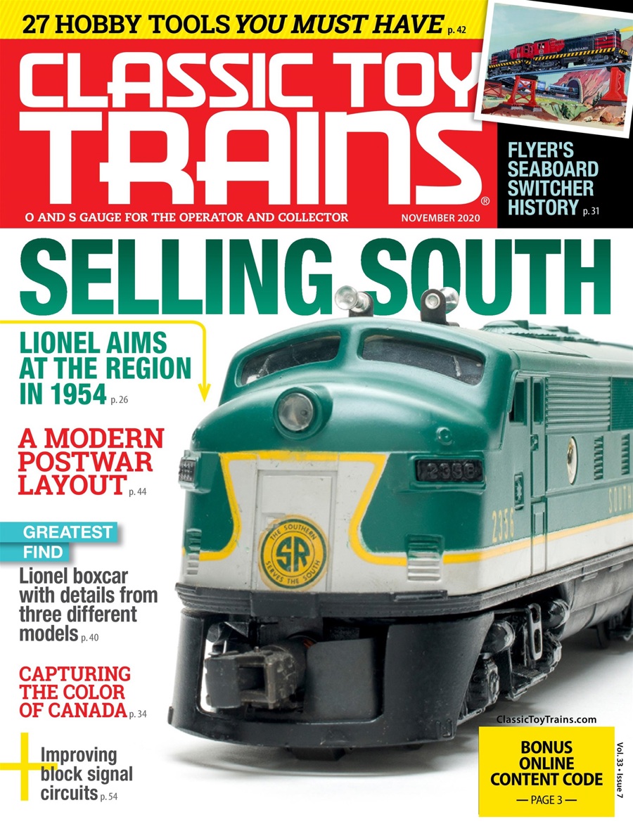toy train magazine