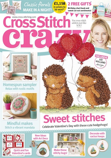 Cross Stitch Collection Magazine - February 2017 Back Issue