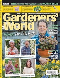 BBC Gardeners' World Magazine Subscriptions and April 2024 Issue