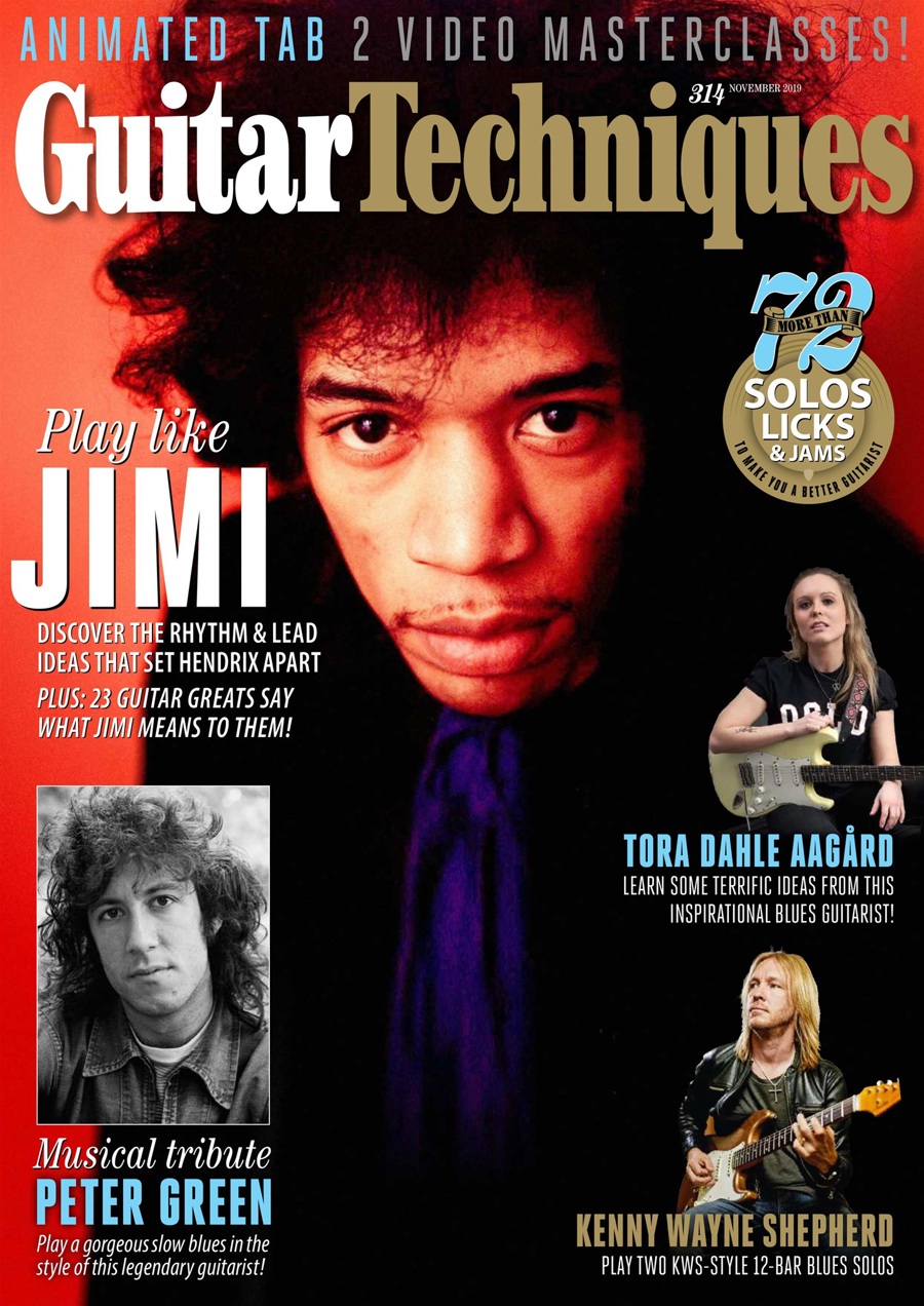 guitar techniques magazineセット