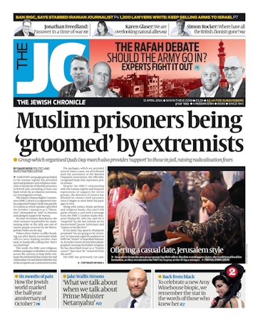Jewish Chronicle Preview