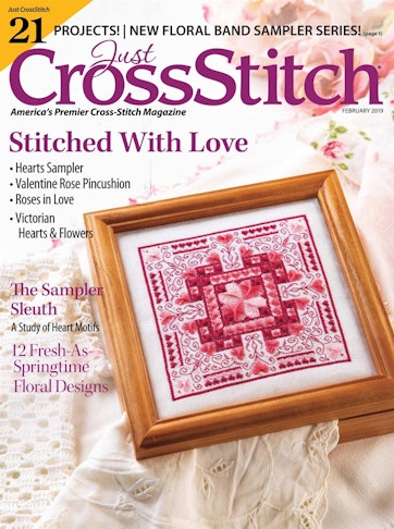 Just Cross Stitch Magazine January February 2011 - Stitches From The Heart