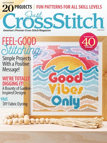 Just CrossStitch Magazine - June 2023 Back Issue