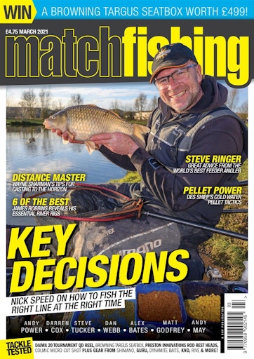 Match Fishing Magazine March 2021 Subscriptions Pocketmags