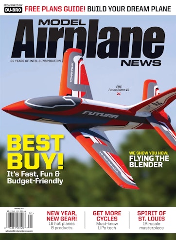 Model Airplane News Magazine - January 2023 Back Issue