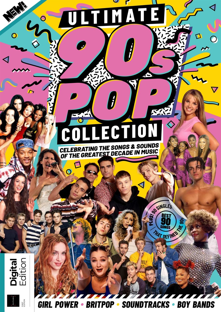 Music Magazine Ultimate 90s Pop Collection First Edition Back Issue
