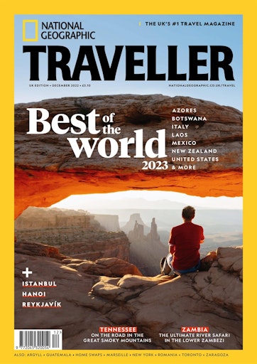 National Geographic Traveller (UK) Magazine Dec 2022 issue Back Issue