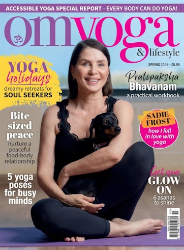 OM Yoga Magazine Subscriptions and March 2024 Issue