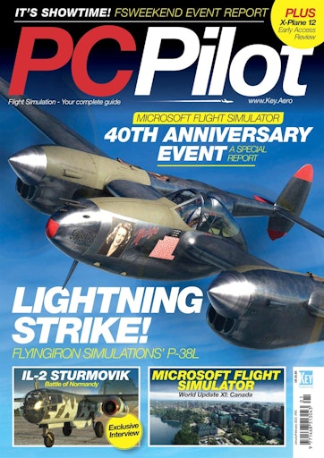PC Pilot Magazine - Microsoft Flight Simulator Yearbook 2023 Special Issue,  microsoft flight simulator 40th anniversary edition 