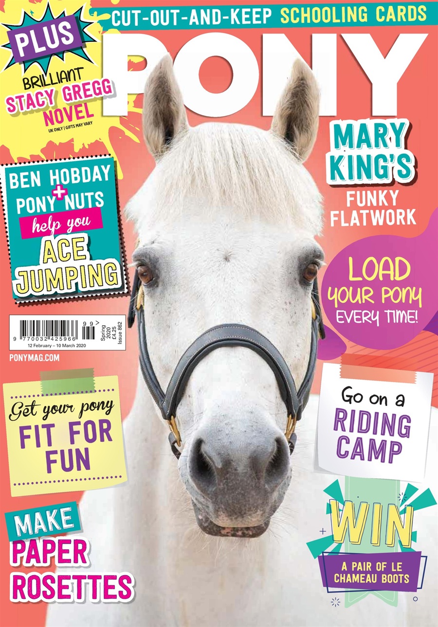 Rhian Sugden in Pony Magazine! - Boobie Blog