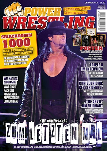 Power-Wrestling Magazine - Oktober 2018 Back Issue