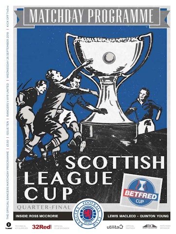 Rangers Football Club Matchday Programme Preview