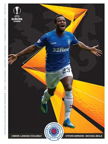 Rangers Football Club Matchday Programme Preview