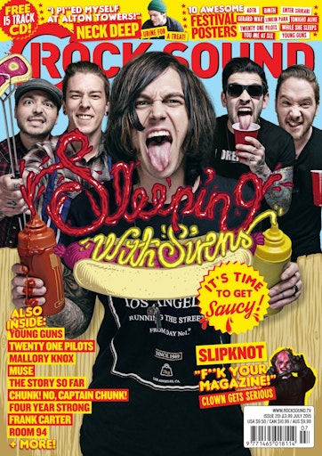 Rock Sound Magazine July 15 Subscriptions Pocketmags