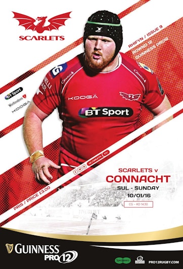 Scarlets Matchday Programme Preview