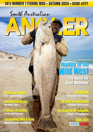 South Australian Angler Magazine Subscriptions and Autumn 2024