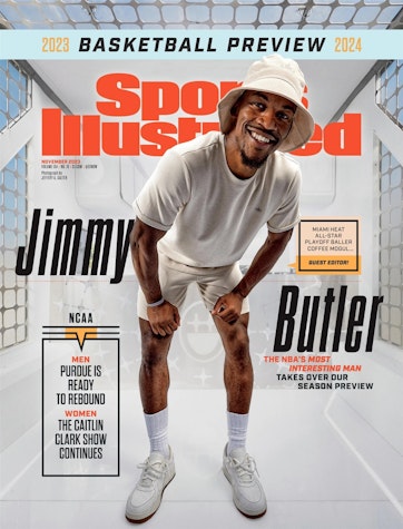 sports magazine cover