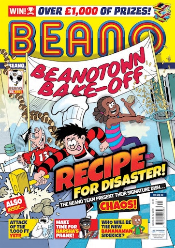 Beano Magazine 03/09/2022 Back Issue