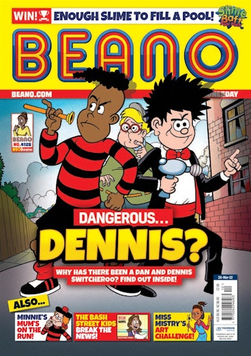 Beano Magazine 26/03/2022 Back Issue