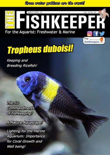 The Fishkeeper Magazine MarchApril 2023 Back Issue