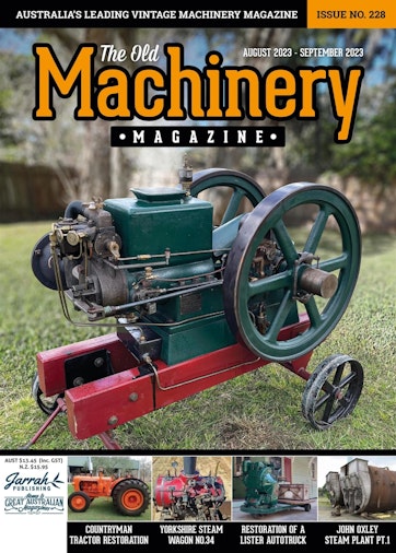 The Old Machinery Magazine Preview