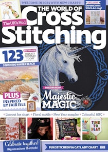 The World of Cross Stitching Magazine March 2023 Back Issue