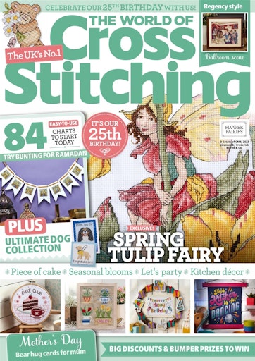 The World of Cross Stitching Magazine March 2023 Back Issue