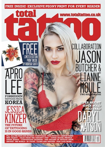 Total Tattoo Magazine - Total Tattoo 150 with FREE PRINT Back Issue