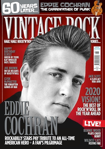 Vintage Rock Magazine - Eddie Cochran (Mar/Apr 2020) Subscriptions ...